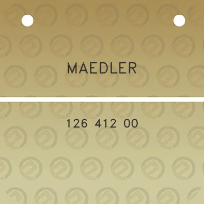 maedler-126-412-00