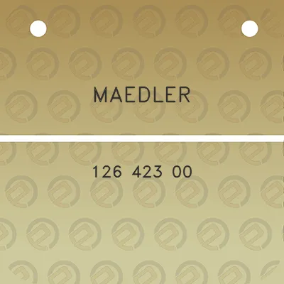 maedler-126-423-00