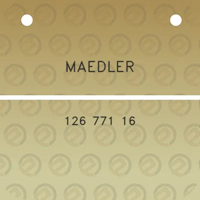 maedler-126-771-16