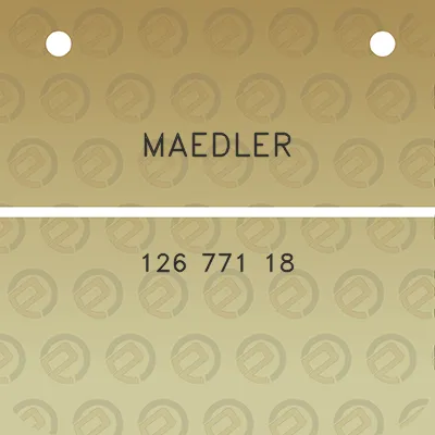 maedler-126-771-18