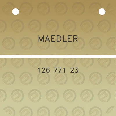 maedler-126-771-23