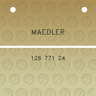 maedler-126-771-24