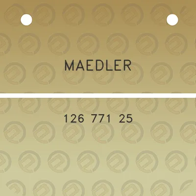 maedler-126-771-25