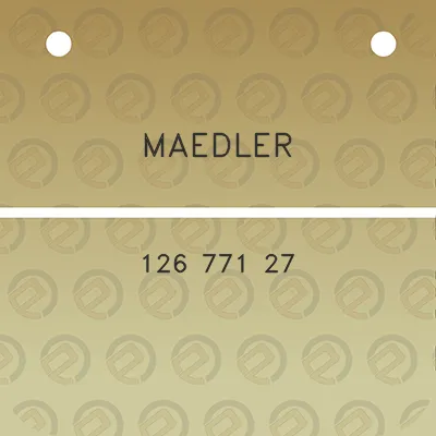 maedler-126-771-27