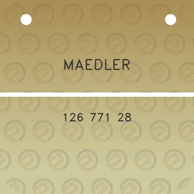 maedler-126-771-28