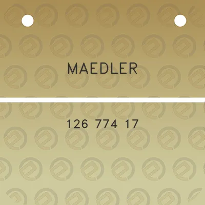 maedler-126-774-17