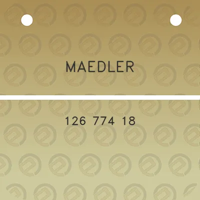 maedler-126-774-18