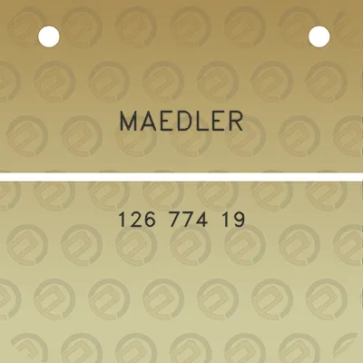 maedler-126-774-19