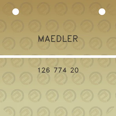 maedler-126-774-20