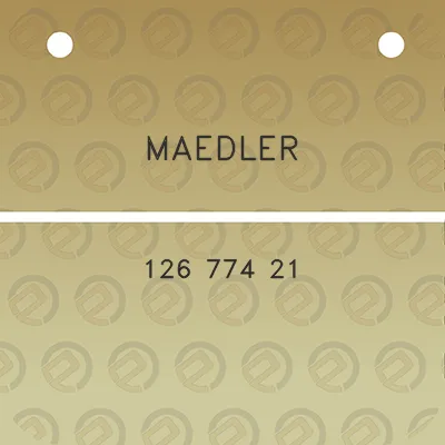 maedler-126-774-21