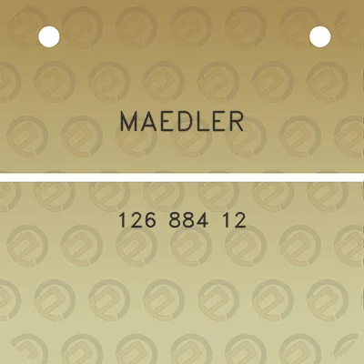 maedler-126-884-12