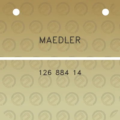 maedler-126-884-14