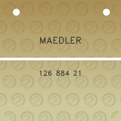 maedler-126-884-21