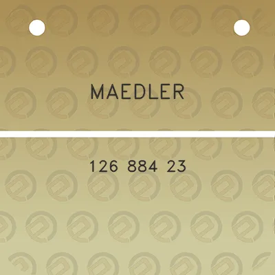 maedler-126-884-23