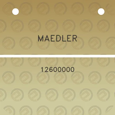 maedler-12600000