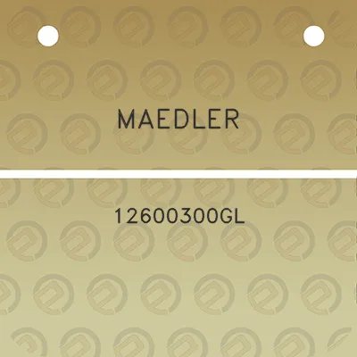 maedler-12600300gl