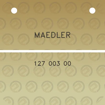 maedler-127-003-00