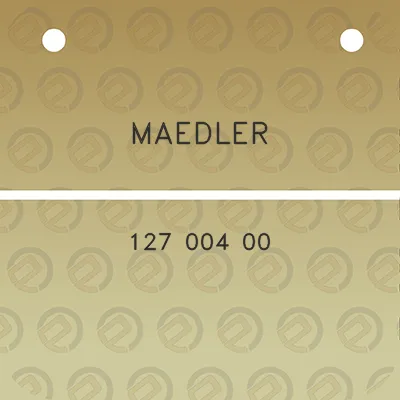 maedler-127-004-00