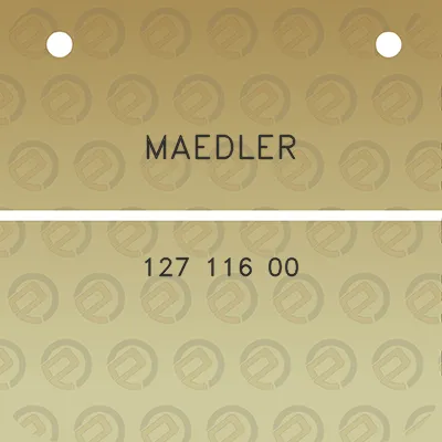 maedler-127-116-00