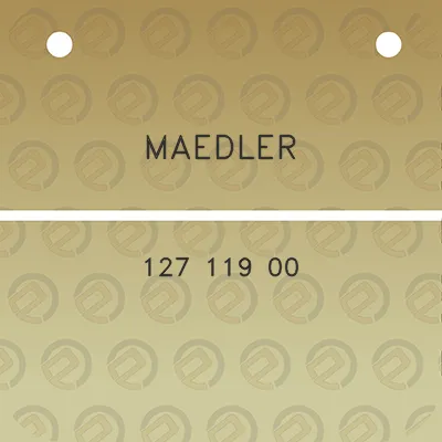 maedler-127-119-00