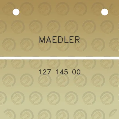 maedler-127-145-00