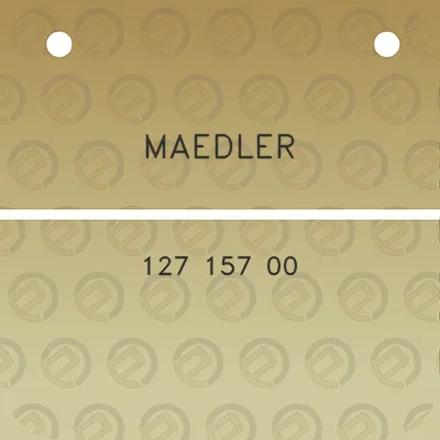 maedler-127-157-00