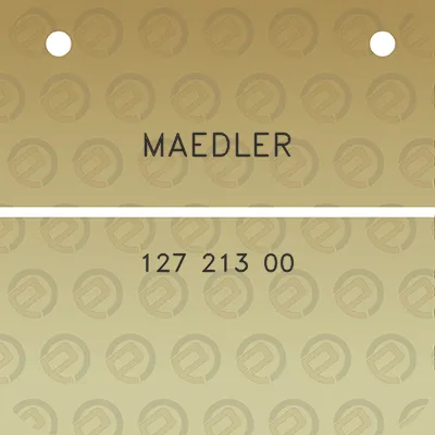 maedler-127-213-00