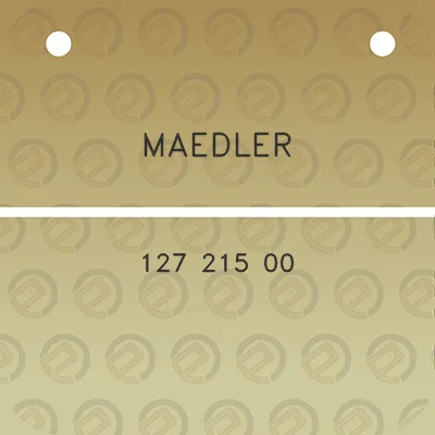 maedler-127-215-00