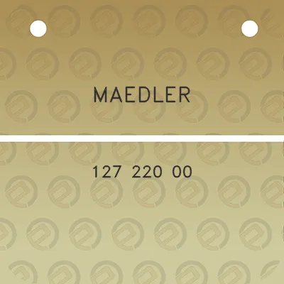 maedler-127-220-00