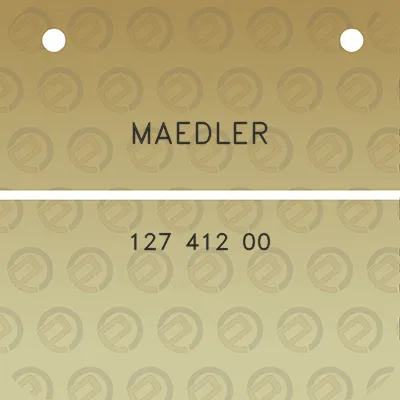 maedler-127-412-00