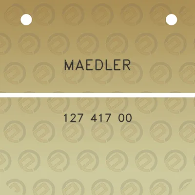 maedler-127-417-00