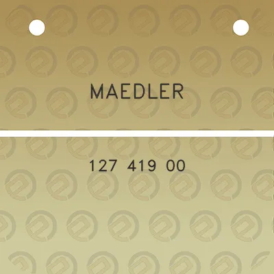 maedler-127-419-00