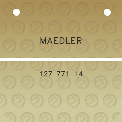 maedler-127-771-14