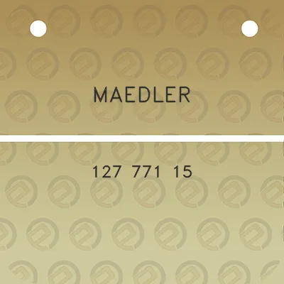 maedler-127-771-15