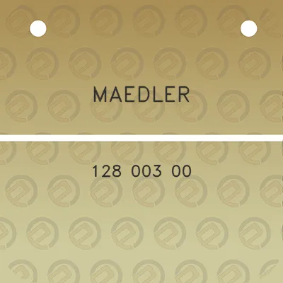 maedler-128-003-00