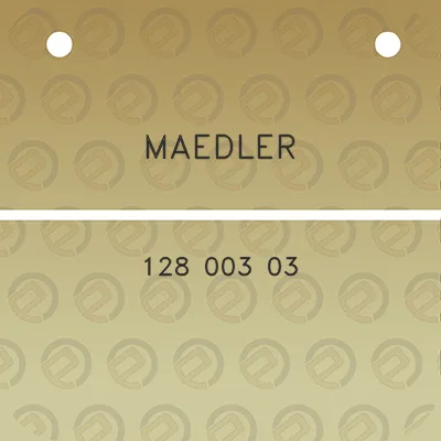 maedler-128-003-03