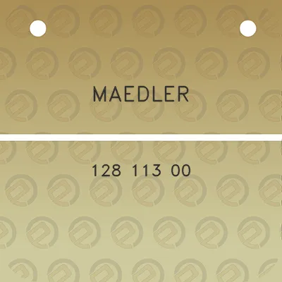 maedler-128-113-00