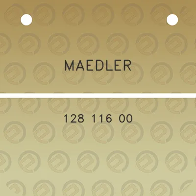 maedler-128-116-00