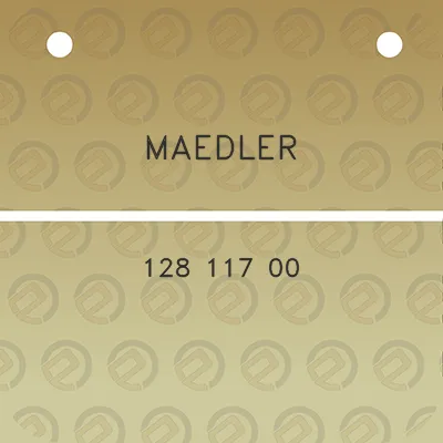 maedler-128-117-00