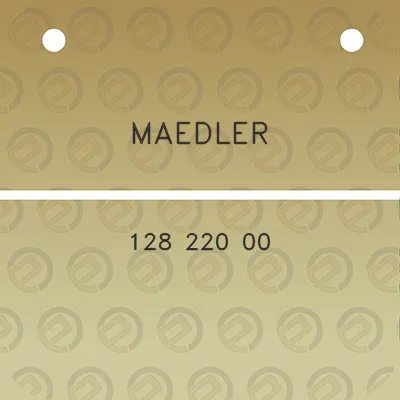 maedler-128-220-00