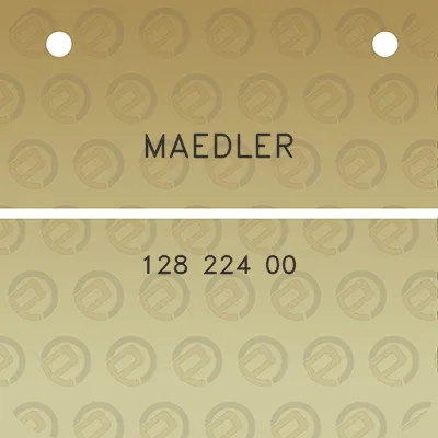 maedler-128-224-00