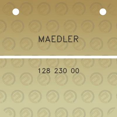 maedler-128-230-00