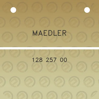 maedler-128-257-00