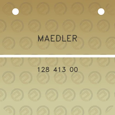 maedler-128-413-00