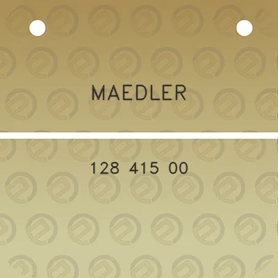 maedler-128-415-00