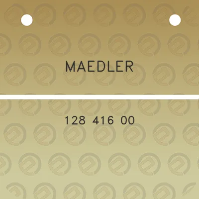 maedler-128-416-00