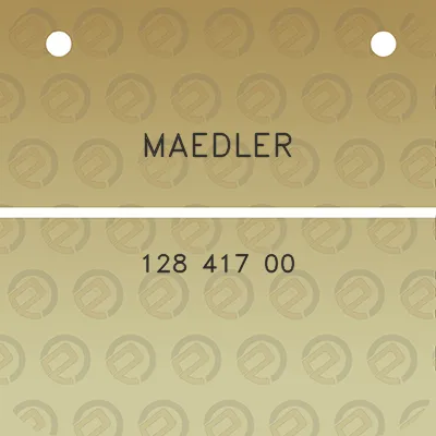 maedler-128-417-00