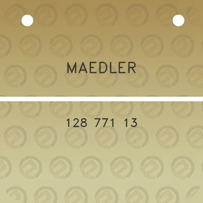 maedler-128-771-13