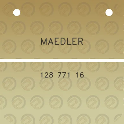 maedler-128-771-16