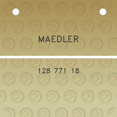 maedler-128-771-18